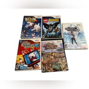 Wii game bundle of 5 games